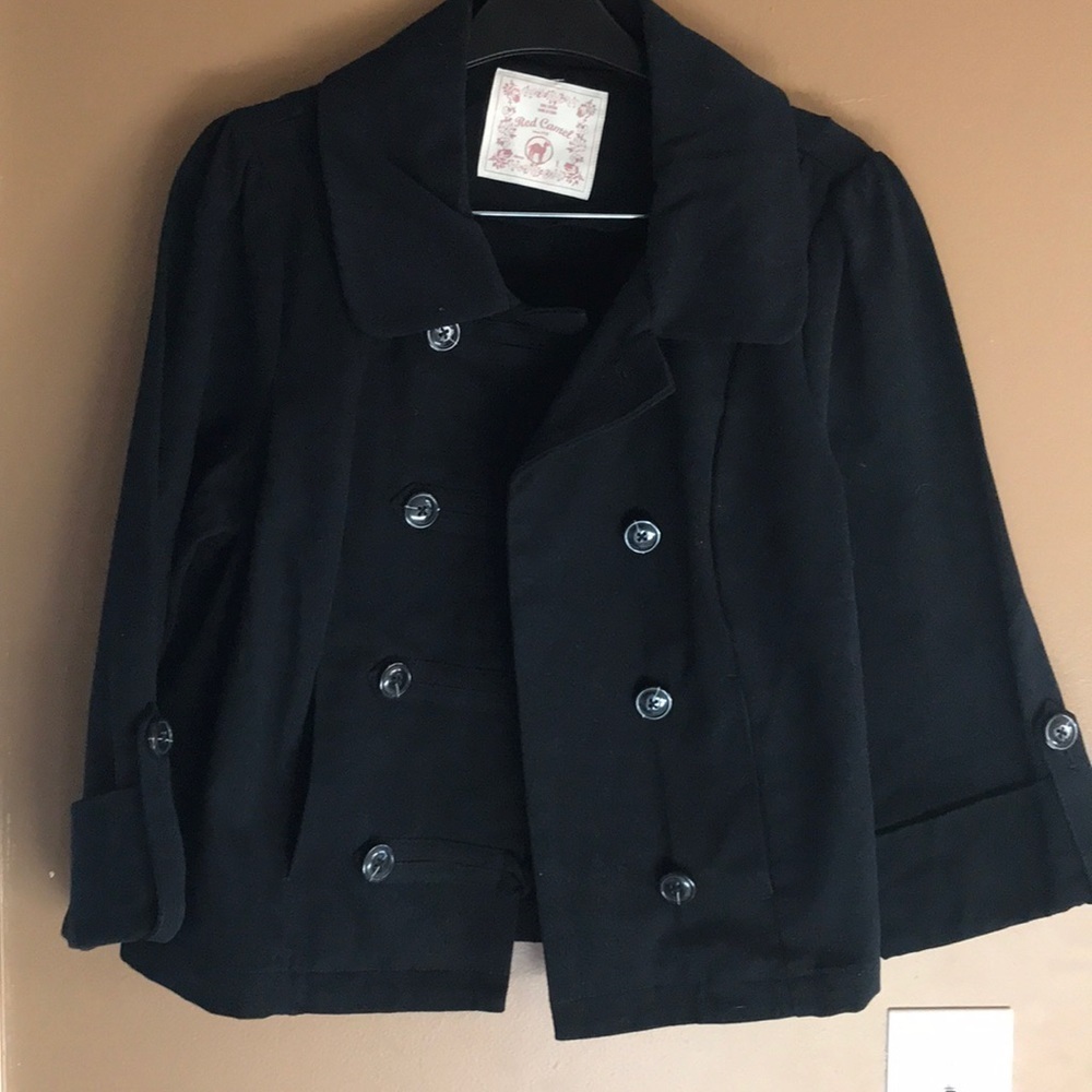 All cotton Red Camel short coat